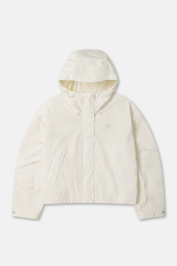 코오롱스포츠-의류 아우터-여성 크롭 컨트라스트 재킷