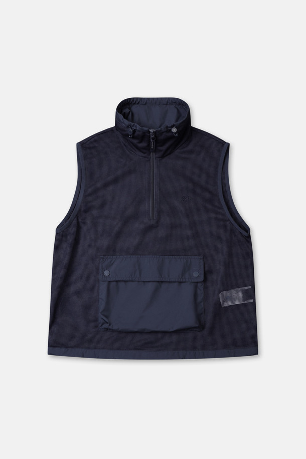 코오롱스포츠-의류 아우터-여성 메쉬 레귤러핏 스탠드넥 베스트