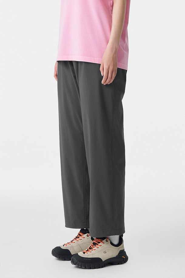 코오롱스포츠-의류 하의-[KS X ORUMM] 남녀공용 볼더링 타슬란 루즈핏 팬츠