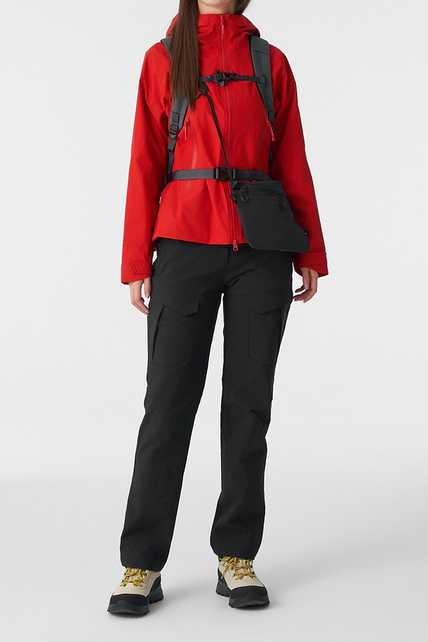 코오롱스포츠-의류 하의-여성 슬림핏 카고 팬츠