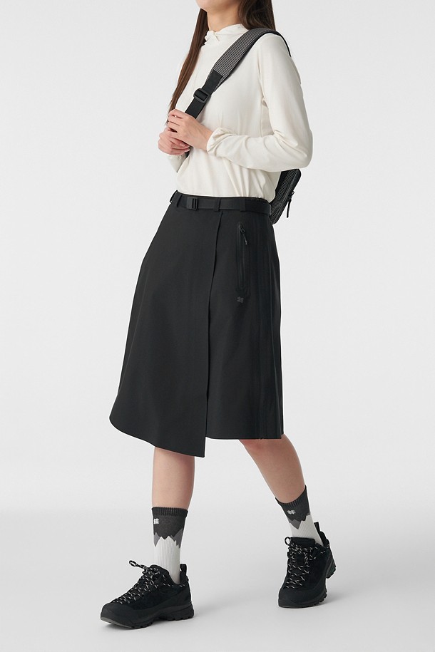 코오롱스포츠-의류 하의-여성 방수 랩 스커트