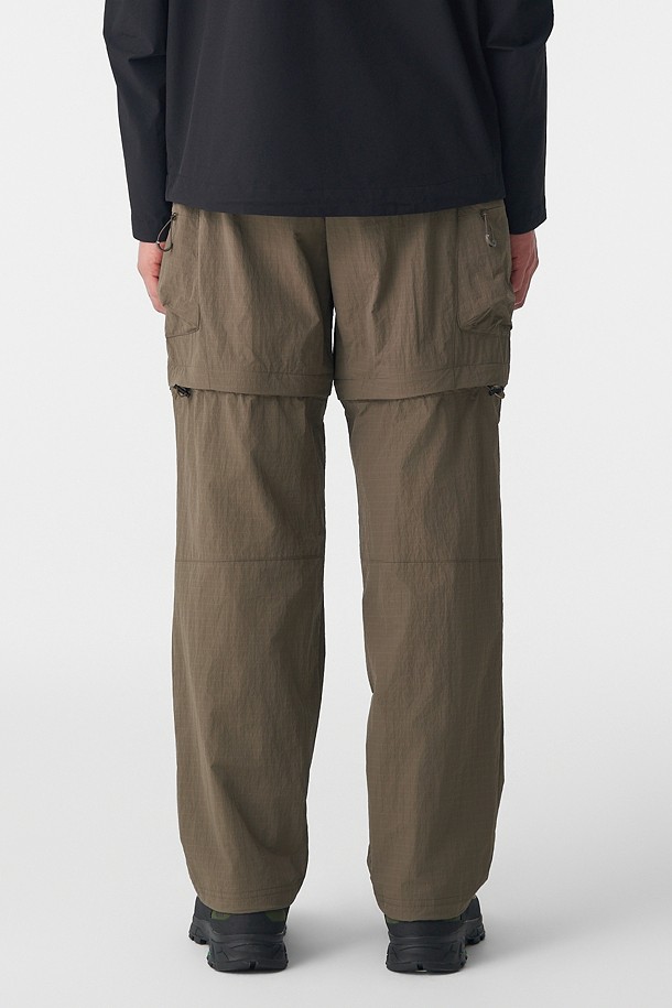 코오롱스포츠-의류 하의-남성 립스탑 루즈핏 투웨이 팬츠