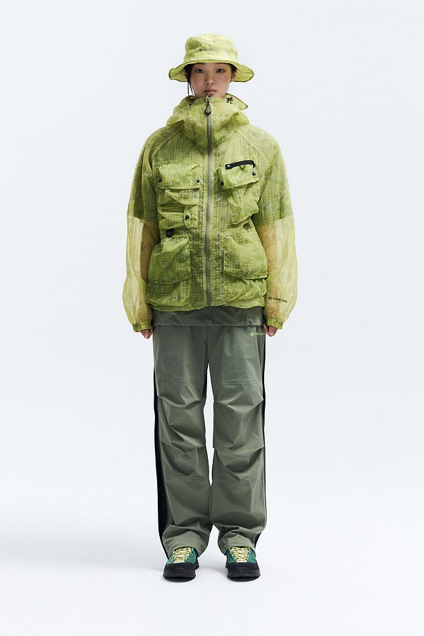 코오롱스포츠-의류 아우터-WM 남녀공용 그리드 메쉬 재킷