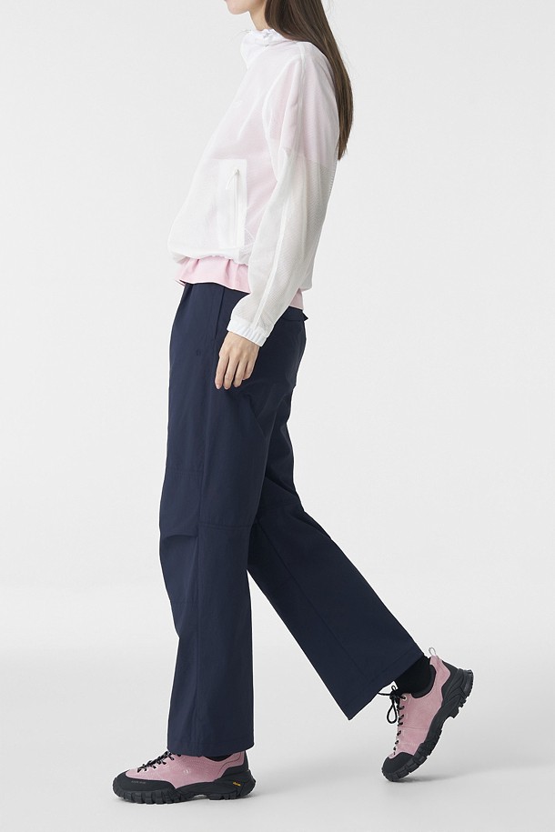 코오롱스포츠-의류 하의-여성 루즈핏 파라슈트 팬츠