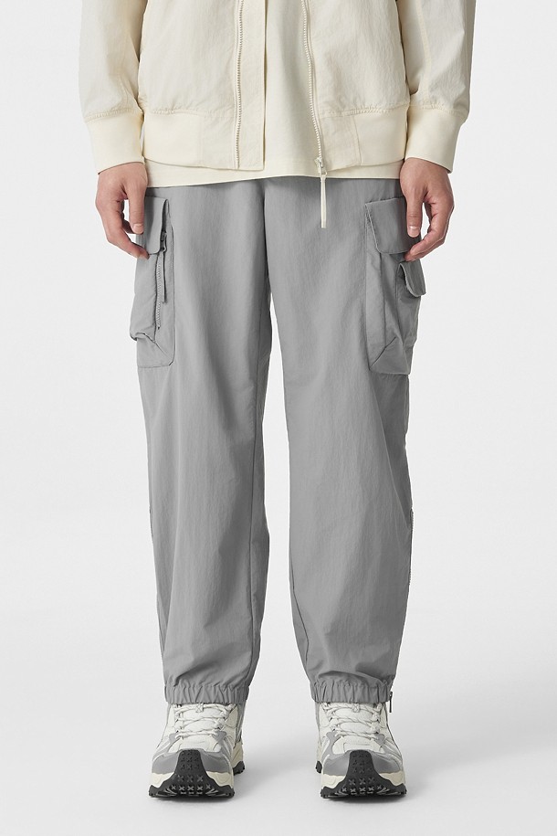 [Atelier Line] 남성 카고 조거 팬츠_GREY-a