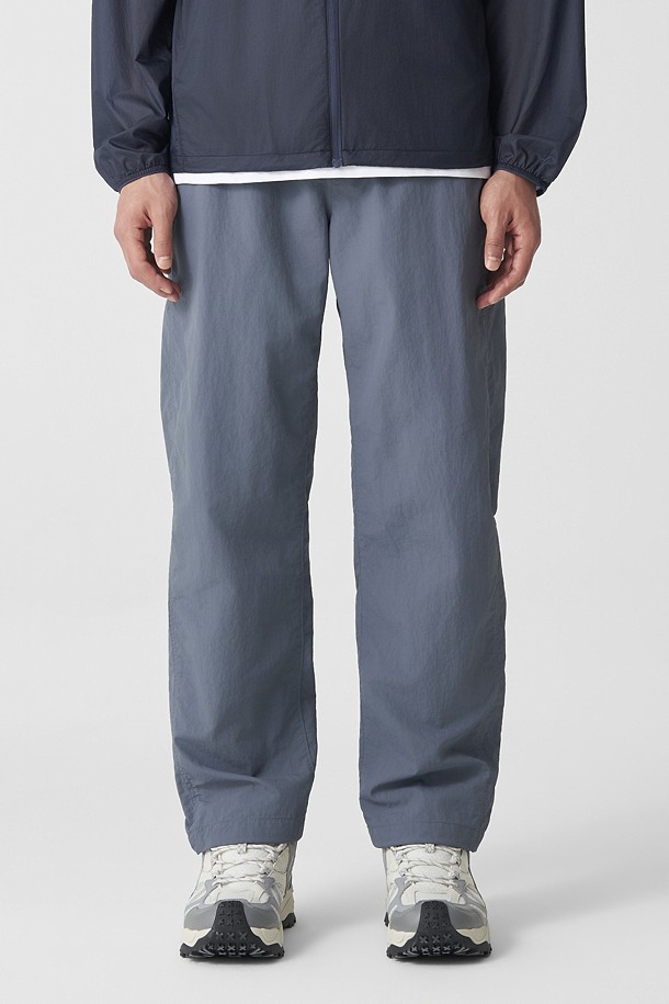 남성 패커블 루즈핏 팬츠_GREY-a