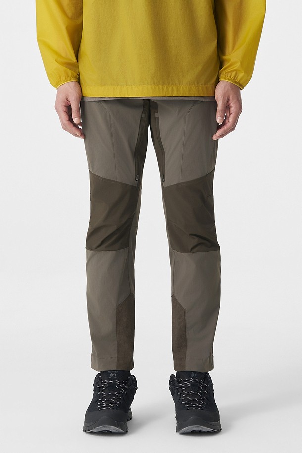 남성 WIGO 라이트 레귤러핏 팬츠_BROWN-a