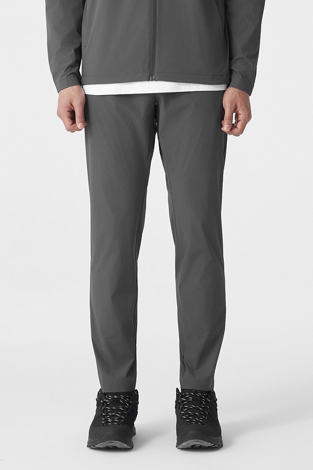 남성 트레이닝 테이퍼드핏 팬츠 (SET-UP)_GREY-a