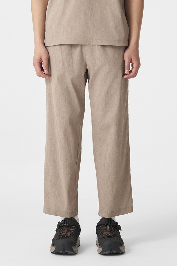 남성 크리즈 10부 팬츠 (SET-UP)_BEIGE-a