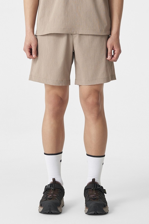 남성 크리즈 5부 쇼츠 (SET-UP)_BEIGE-a