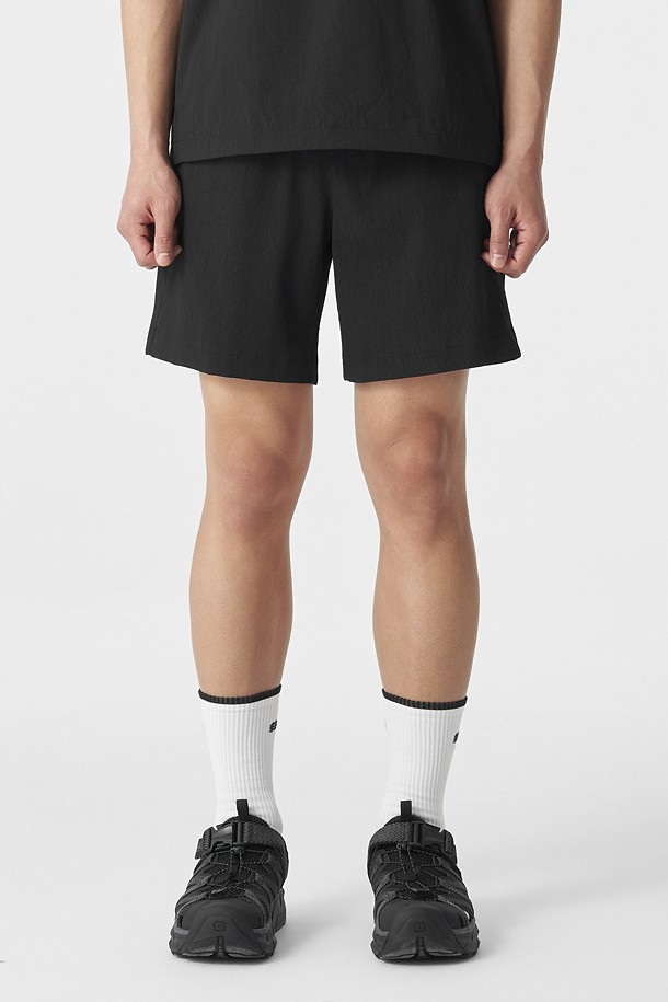 남성 크리즈 5부 쇼츠 (SET-UP)_BLACK-a