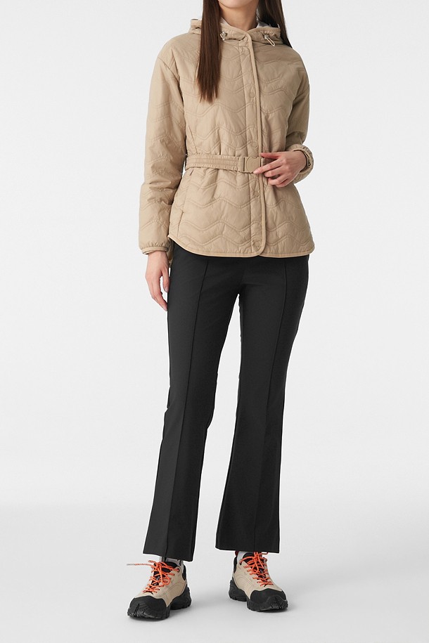 코오롱스포츠-의류 하의-여성 부츠컷 우븐 팬츠