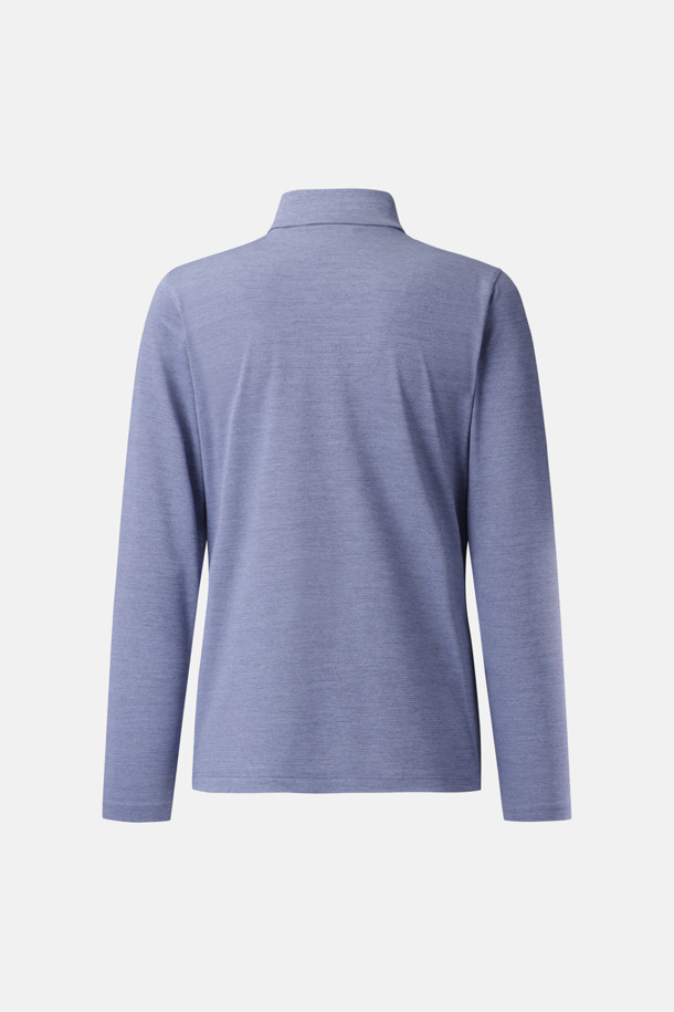 코오롱스포츠-의류 상의-여성 베이직 집업 긴팔 티셔츠