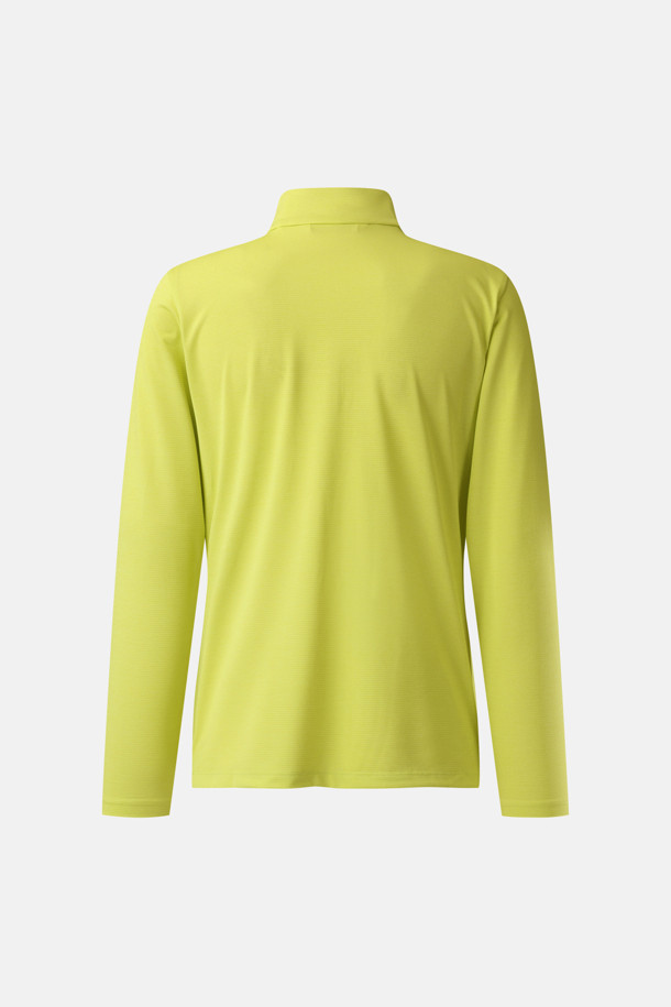 코오롱스포츠-의류 상의-여성 베이직 집업 긴팔 티셔츠