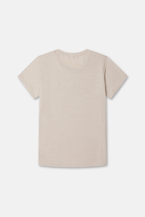 코오롱스포츠-의류 상의-여성 모스드라이 베이직 라운드넥 반팔 티셔츠