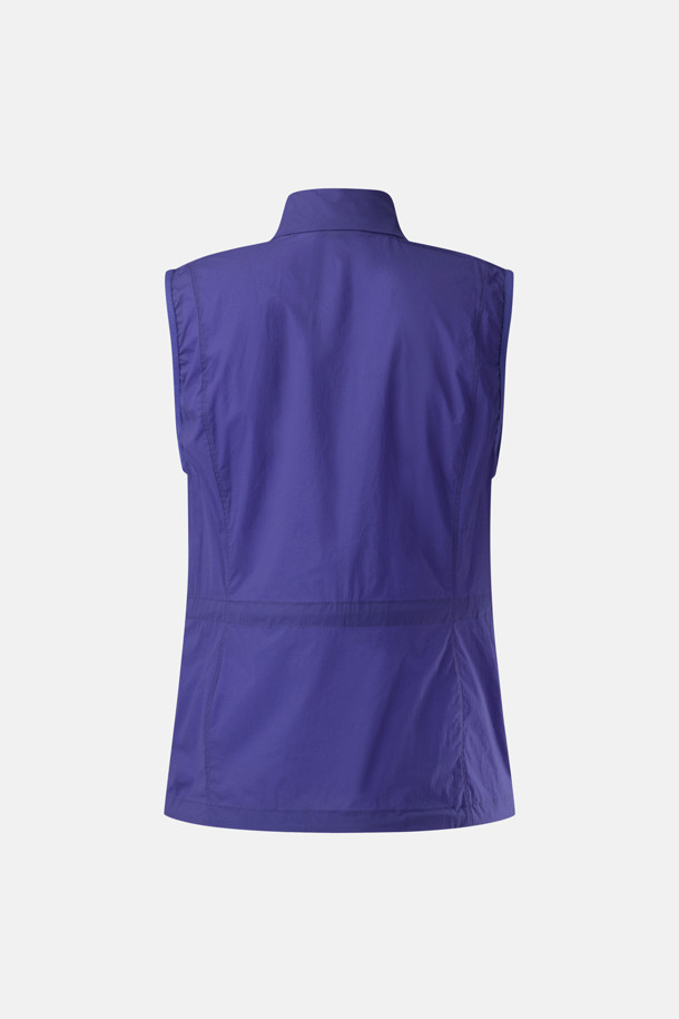 코오롱스포츠-의류 아우터-여성 제노아 레귤러핏 스탠드넥 방풍 베스트