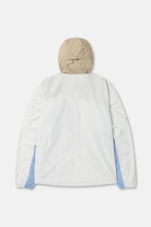 코오롱스포츠-의류 아우터-남성 윈드케이 후드 컬러블록 재킷