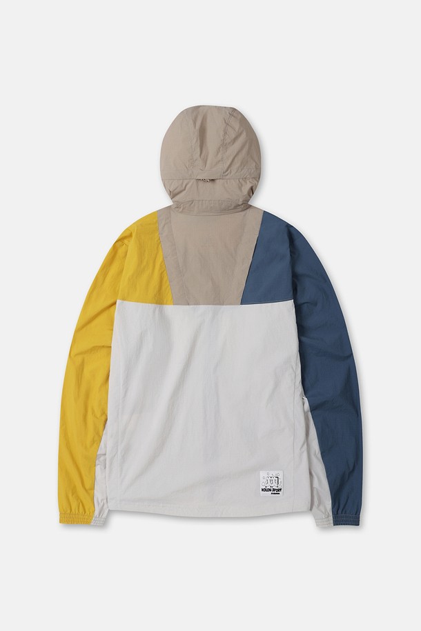 코오롱스포츠-의류 아우터-[KS X ORUMM] 남녀공용 컬러블록 벤틸레이션 재킷