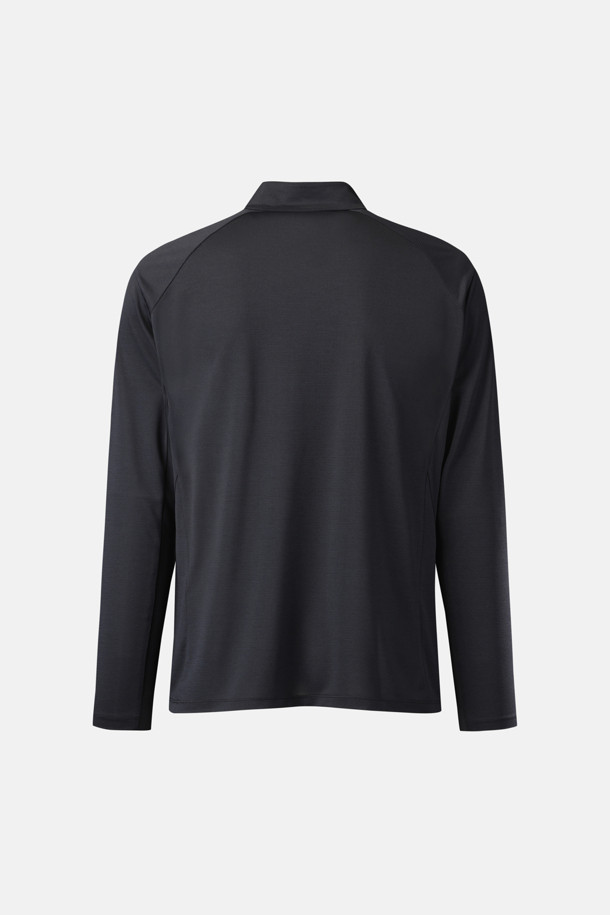 코오롱스포츠-의류 상의-남성 솔라이트 UV 아웃포켓 집업 긴팔 티셔츠