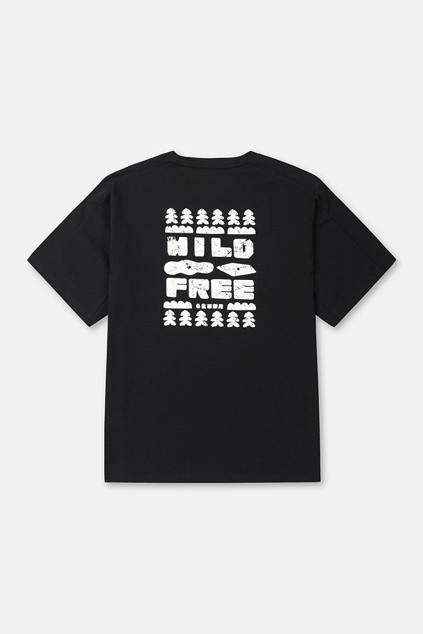 코오롱스포츠-의류 상의-[KS X ORUMM] 남녀공용 볼더링 와일드앤프리 스트럭처 티셔츠