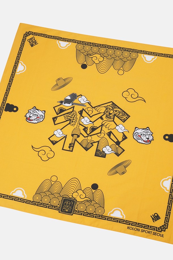 코오롱스포츠-용품 기타용품-[Seoul Exclusive] 남녀공용 그래픽 반다나