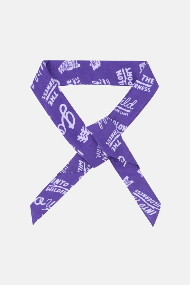 코오롱스포츠-용품 머플러-남녀공용 하이킹 그래픽 스카프