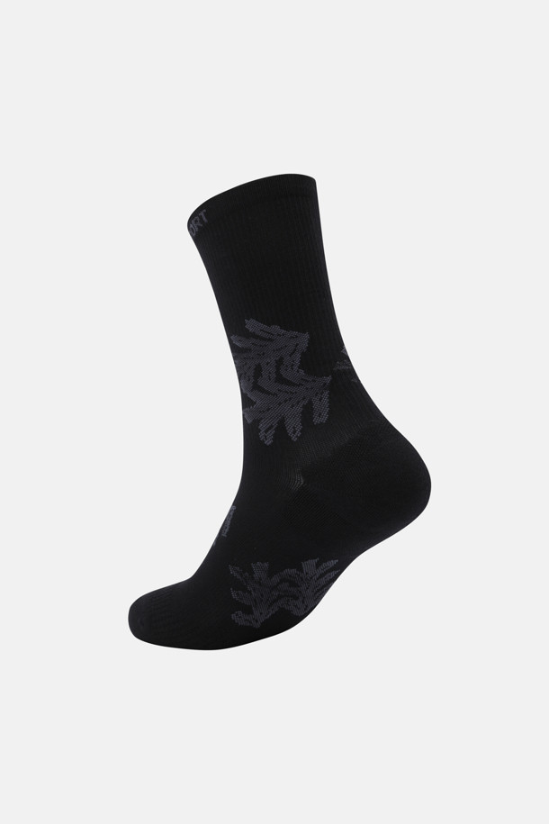 코오롱스포츠-용품 양말-남녀공용 상록수 그래픽 크루 삭스