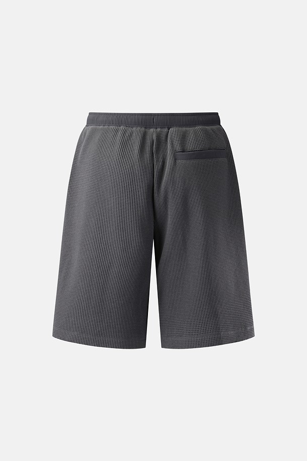 코오롱스포츠-의류 하의-남성 와플 6부 쇼츠 (SET-UP)