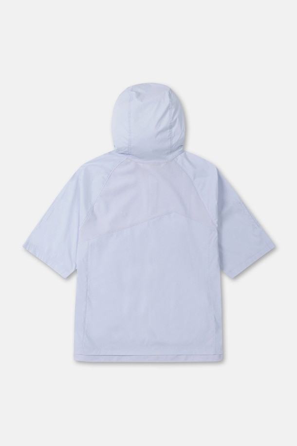 코오롱스포츠-의류 상의-여성 솔라이트 UV 하이브리드 반팔 아노락