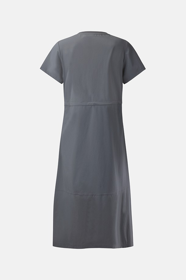 코오롱스포츠-의류 상의-여성 데이팩 라운드넥 반팔 원피스