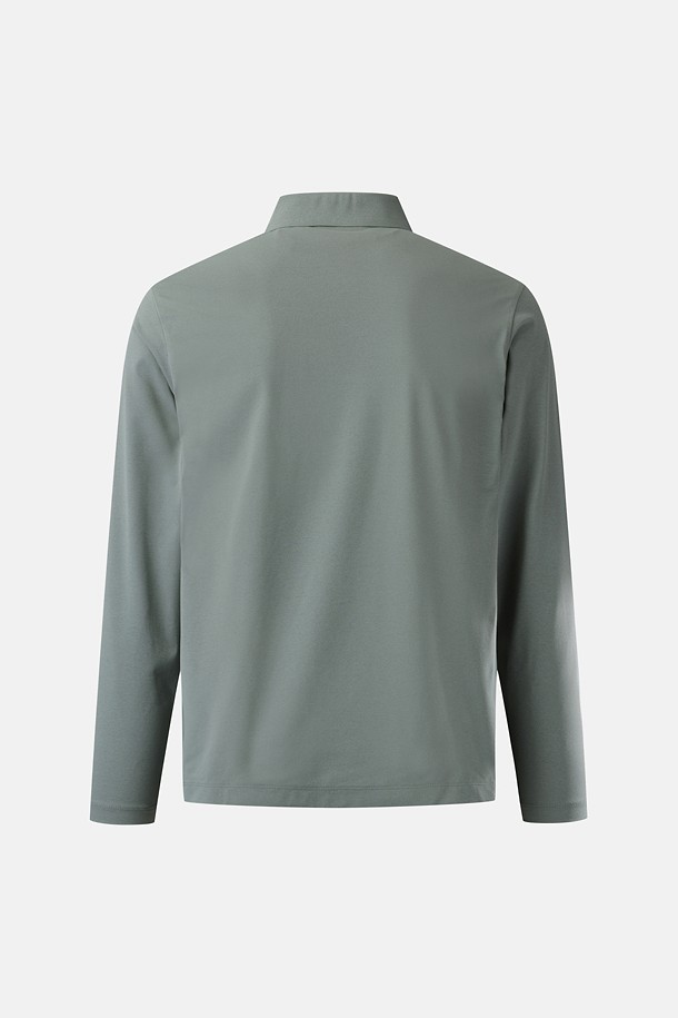 코오롱스포츠- -남성 베이직 긴팔 폴로 티셔츠