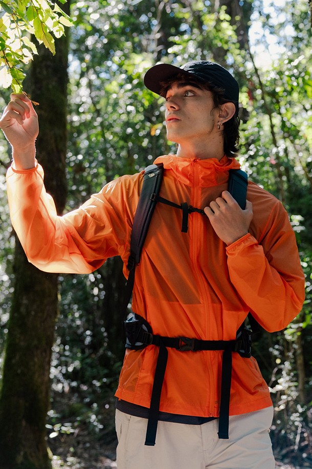 남성 에그라이트 후드 재킷_ORANGE-a