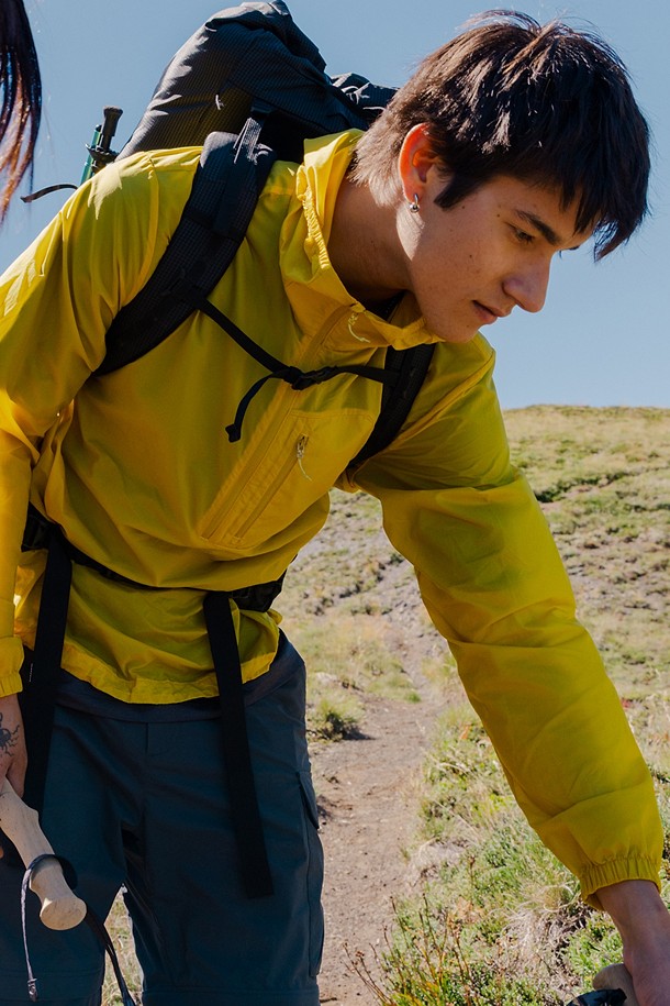 남녀공용 에그라이트 아노락 재킷_YELLOW-a