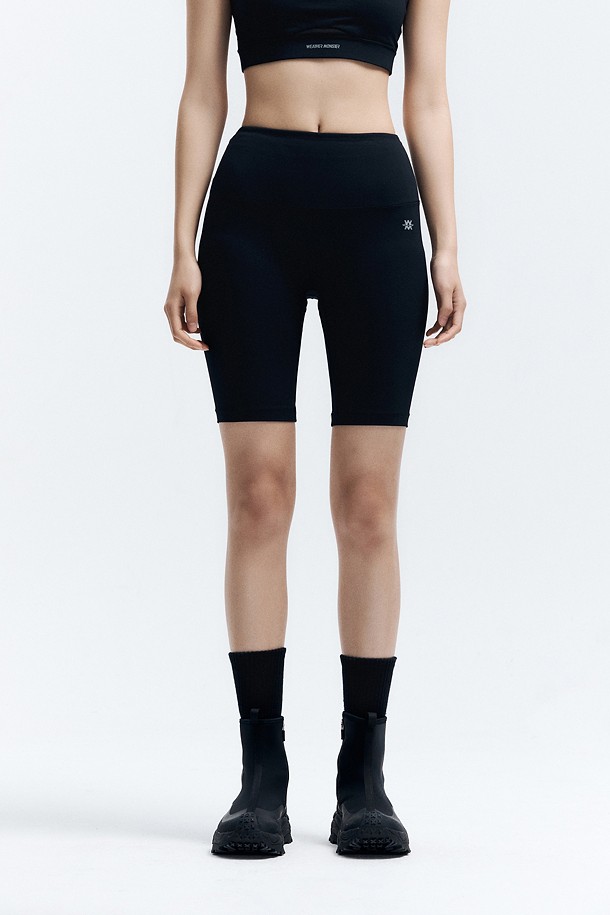 WM 여성 익스퍼트 숏 레깅스_BLACK-a