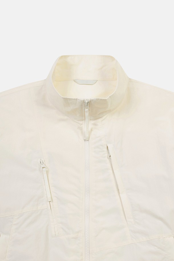 코오롱스포츠-의류 아우터-[Atelier Line] 남성 멀티 포켓 스탠드넥 블루종 재킷