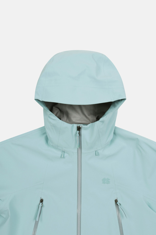 코오롱스포츠-의류 아우터-여성 에어로체이서 후드 방수 재킷