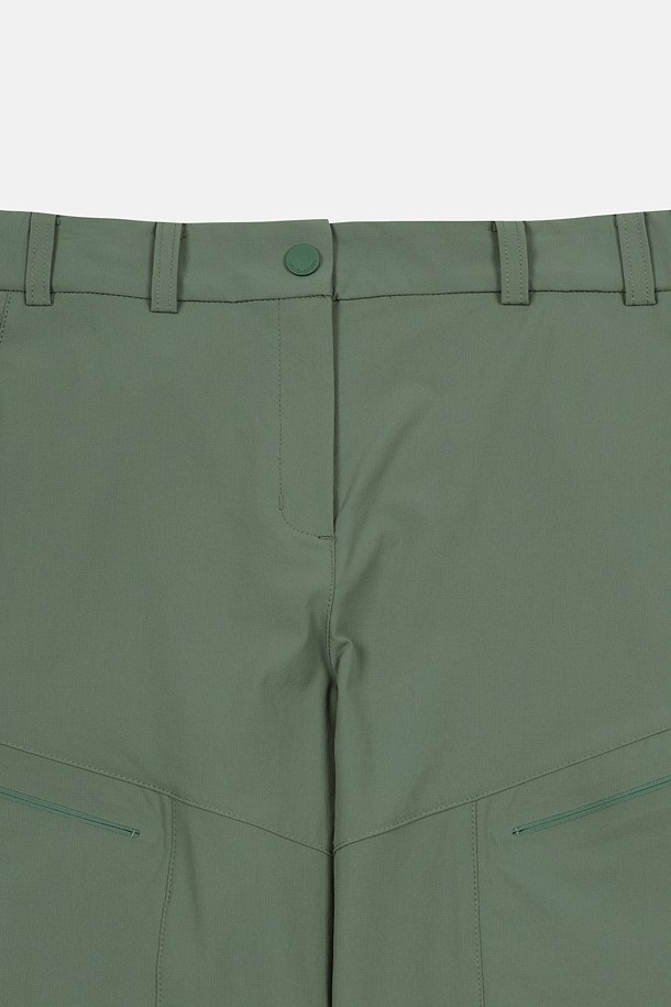 코오롱스포츠-의류 하의-여성 7부 카고 팬츠