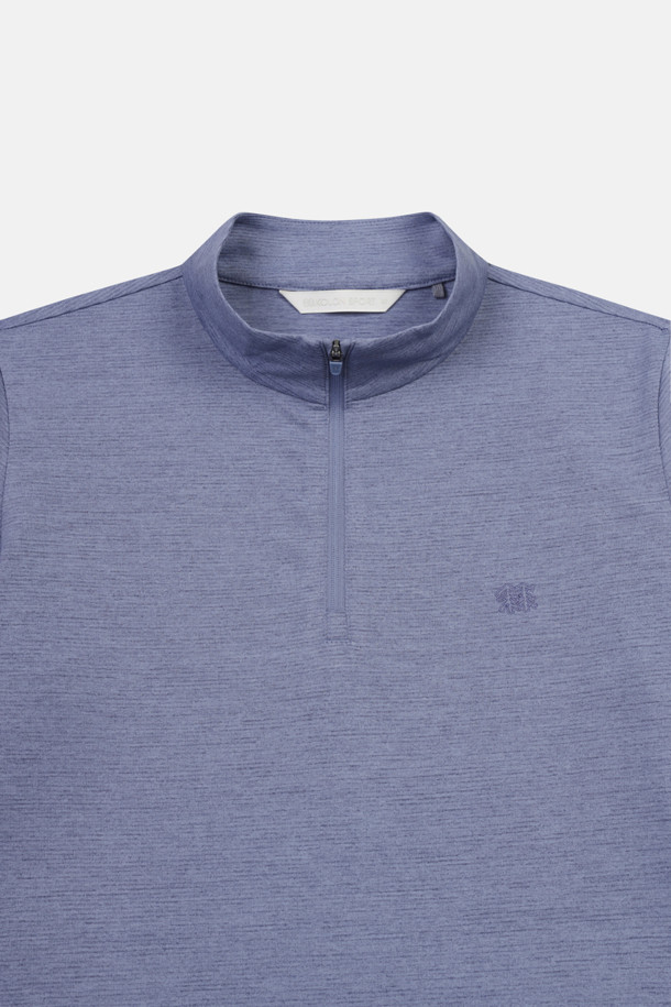 코오롱스포츠-의류 상의-여성 베이직 집업 긴팔 티셔츠