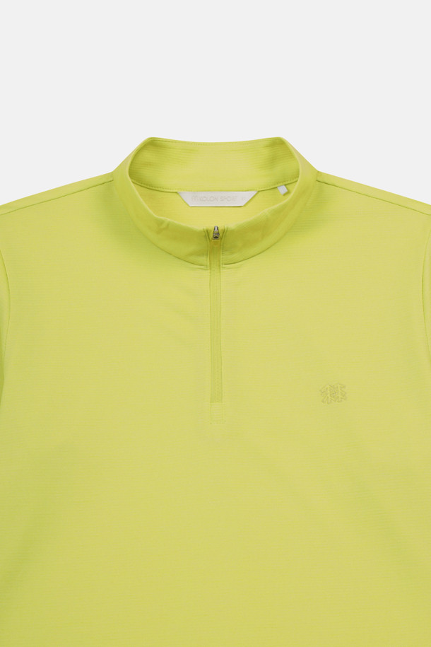 코오롱스포츠-의류 상의-여성 베이직 집업 긴팔 티셔츠