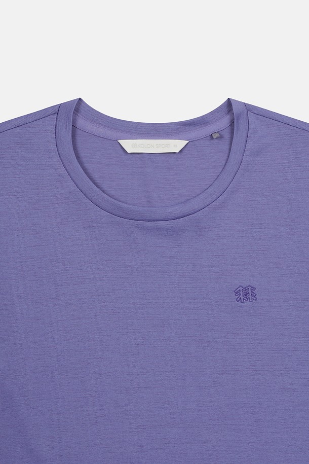 코오롱스포츠-의류 상의-여성 모스드라이 베이직 라운드넥 반팔 티셔츠