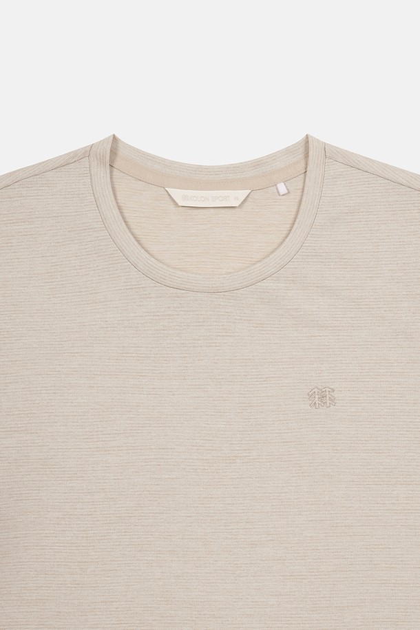 코오롱스포츠-의류 상의-여성 모스드라이 베이직 라운드넥 반팔 티셔츠