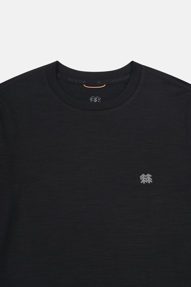 코오롱스포츠-의류 상의-HERO 여성 메리노울 반팔 ROUND-T