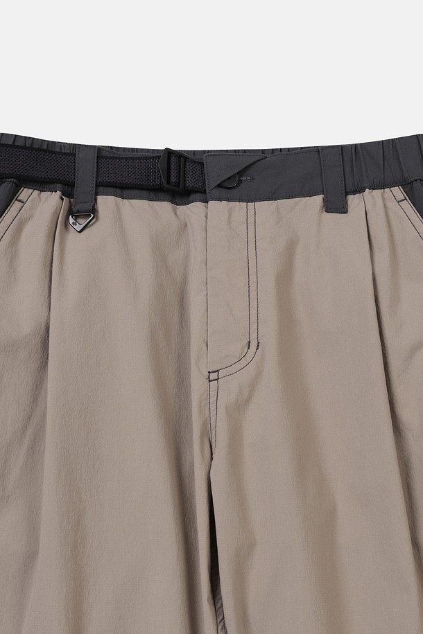 코오롱스포츠-의류 하의-[KS X ORUMM] 남녀공용 루즈핏 컬러블럭 볼더 팬츠