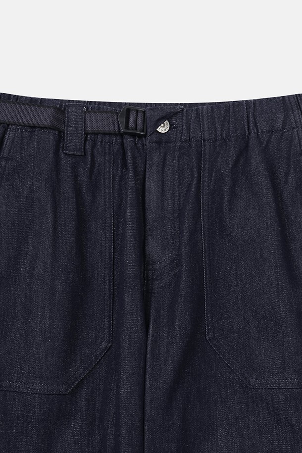 코오롱스포츠-의류 하의-[KS X ORUMM] 남녀공용 볼더링 데님 레귤러핏 팬츠