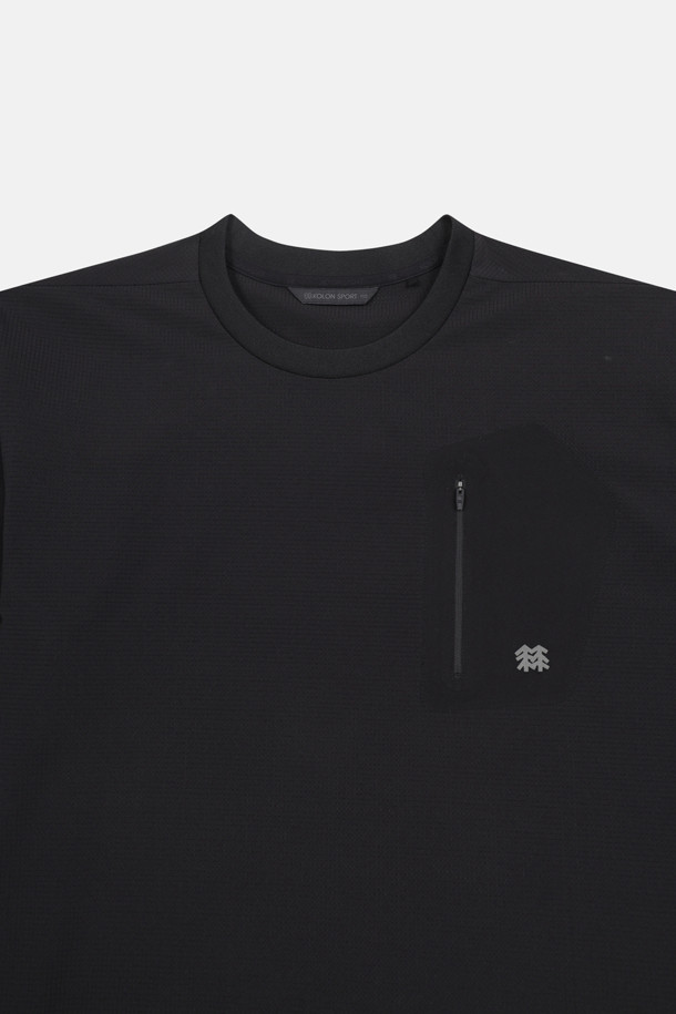 코오롱스포츠-의류 상의-남성 에어도트 라운드넥 반팔 티셔츠