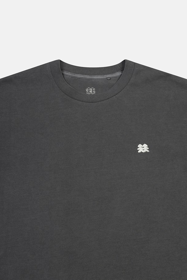 코오롱스포츠-의류 상의-[KS X ORUMM] 남녀공용 볼더링 피그먼트 홀더 반팔 티셔츠