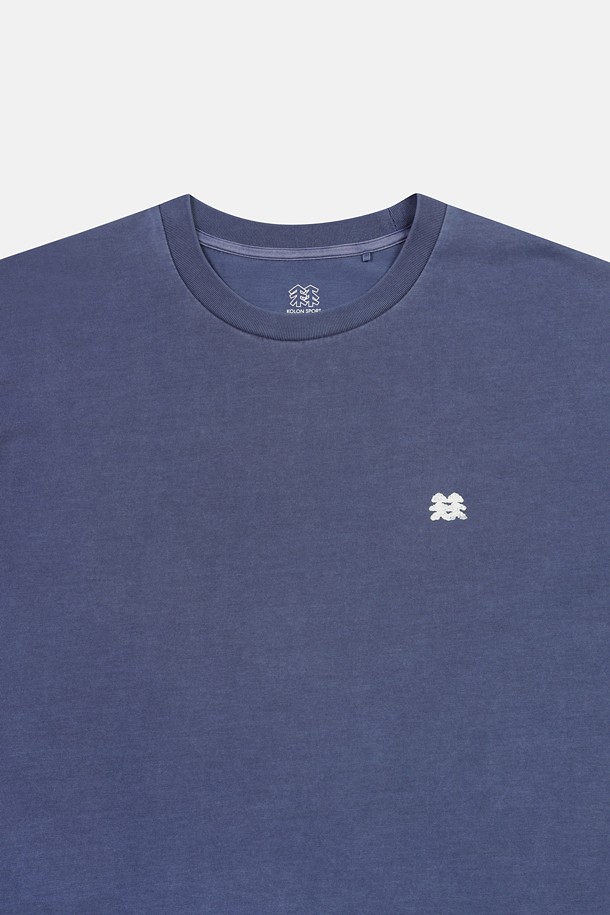 코오롱스포츠-의류 상의-[KS X ORUMM] 남녀공용 볼더링 피그먼트 홀더 반팔 티셔츠