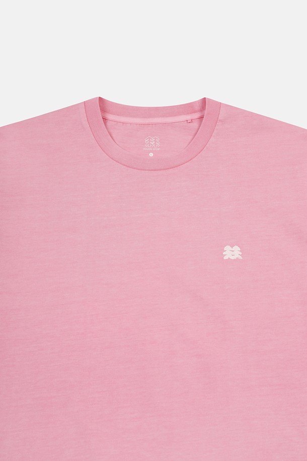 코오롱스포츠-의류 상의-[KS X ORUMM] 남녀공용 볼더링 피그먼트 와일드앤프리 반팔 티셔츠