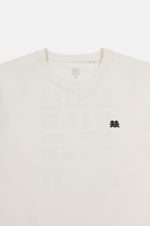 코오롱스포츠-의류 상의-[KS X ORUMM] 남녀공용 볼더링 와일드앤프리 스트럭처 티셔츠