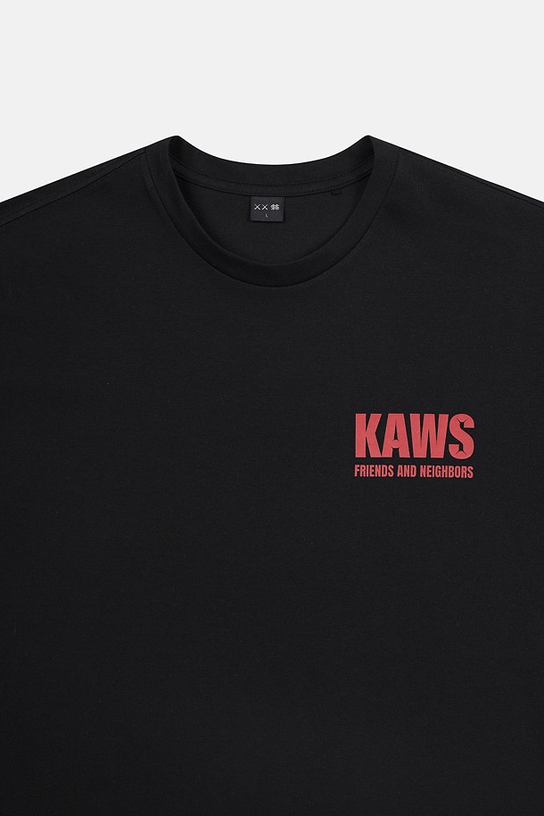 코오롱스포츠-의류 상의-[KAWS] 그래픽 티셔츠